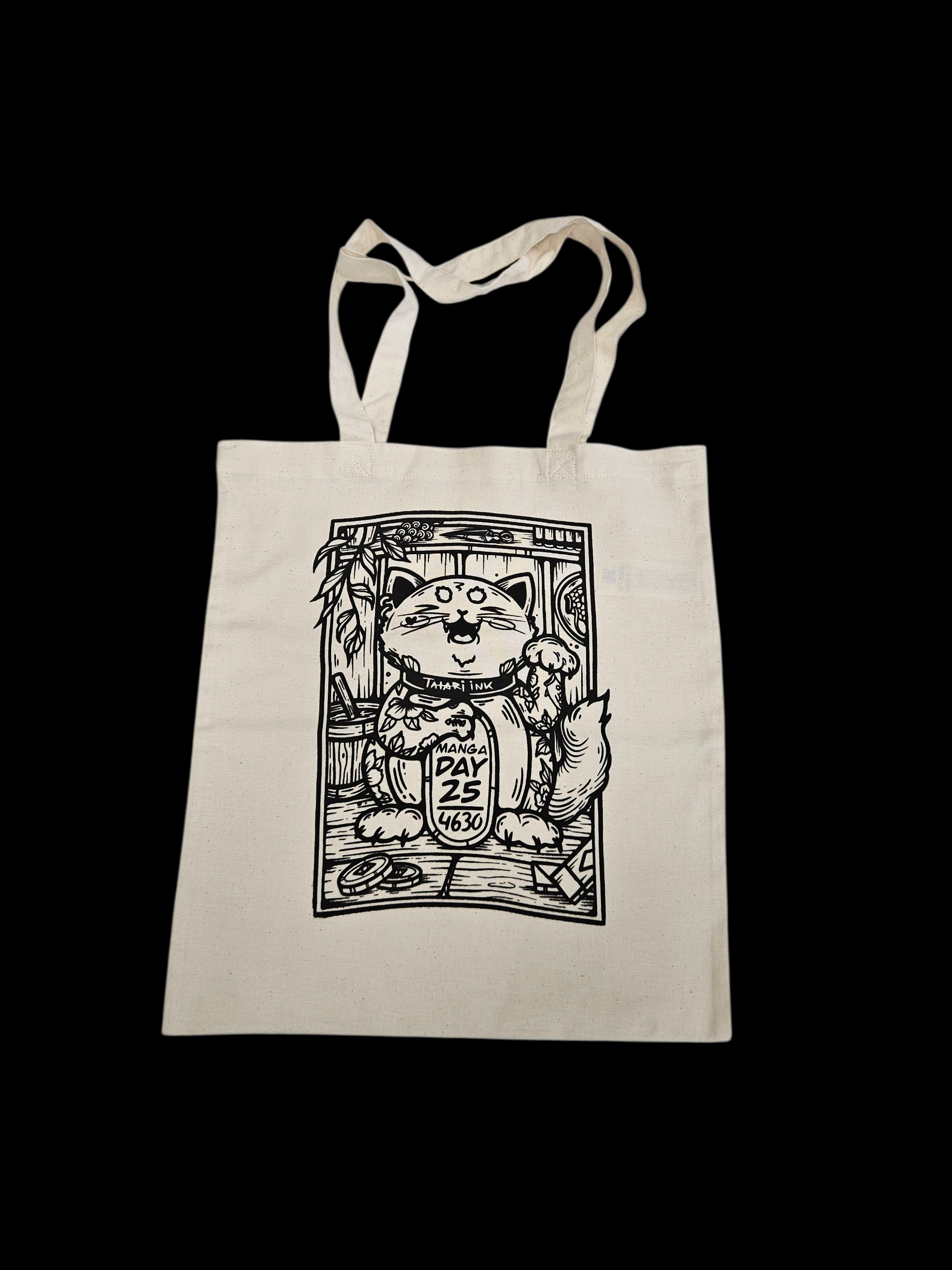 Maneki Spirit Art Beutel by Tatari_Ink image 0