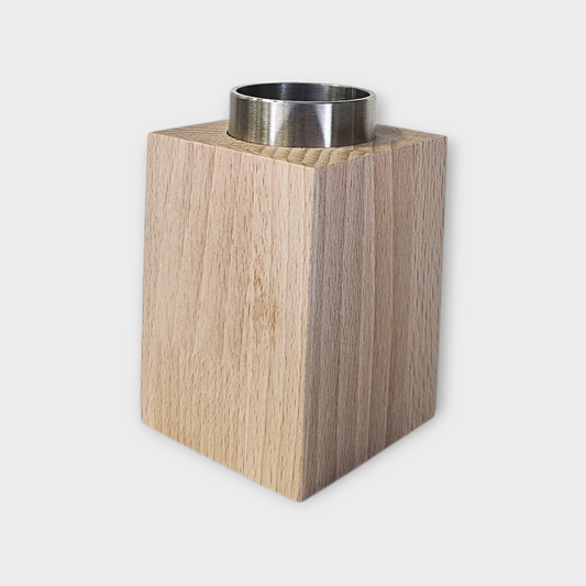 Kerzenständer „AZA“ – Buchenholz (hoch) – (AYVYE)