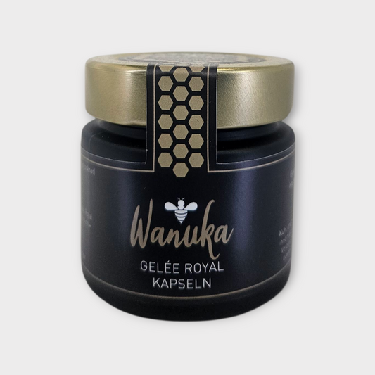 Wanuka Gelée Royal Kapseln – natürliches Gelée Royal in Kapselform (60 Stück) image 0