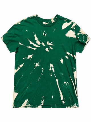 BTK Classic Tee – Tie-Dye Grün/Creme