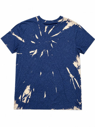 BTK Classic Tee – Tie-Dye Navy Melange/Creme