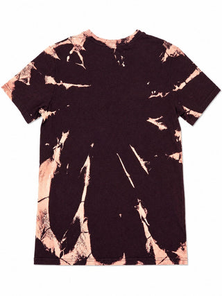 BTK Classic Tee – Tie-Dye Bordeaux/Altrosa