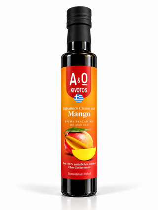 Balsamico Creme mit Mango – A&O Kivotos