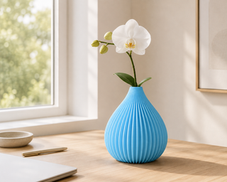 Vase Globo – Babyblau, Klein