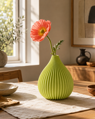 Vase Globo – Limette, Klein