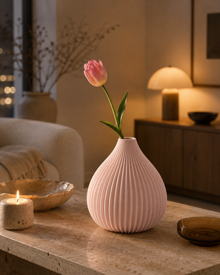 Vase Globo – Rosa, Klein