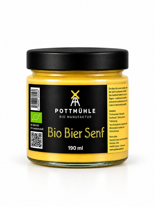 Bio Bier Senf mit India Pale Ale – Pottmühle