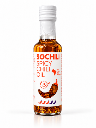 Bio Spicy Chili Oil mit Bird’s Eye Chili – SOCHILI