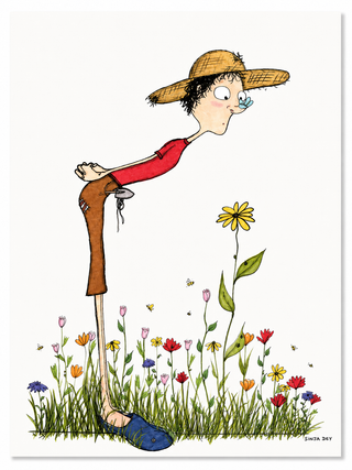 Spring my Love Postkarte – Frühlingsillustration – DIN A6