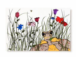 Tortoise Postkarte – Schildkröte – DIN A6