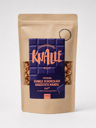 Dunkle Schokolade Geröstete Mandel – vegan & saisonal