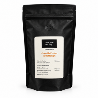 Entkoffeinierter Kaffee Colombia Excelso – Three Years One Day