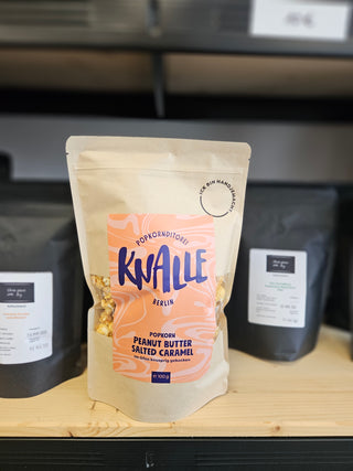 Erdnussbutter Salzkaramell Popcorn