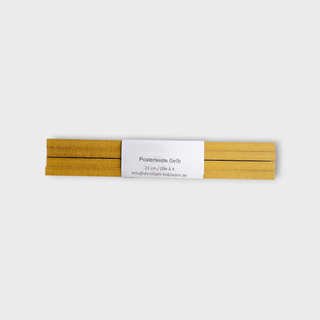Posterleiste 21 cm – Magnetisch – Verschiedene Farben – Für DIN A4 hochkant / DIN A5 quer