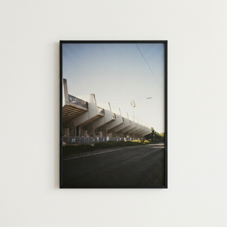 DIN A4 Offset Print „Castroper Straße“ – Urban Photography auf 300g cremefarbenem Papier – Hoodshoot