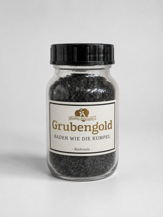 Grubengold Badesalz – Schwarz – 280 g