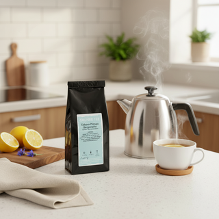 Erdbeer-Mango Bergamotte – Grüner Tee (100 g)