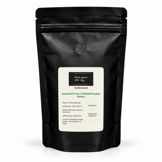Kaffee Guatemala Finca La Rosas & San Ramon – Three Years One Day
