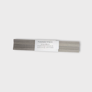 Posterleiste 21 cm – Magnetisch – Verschiedene Farben – Für DIN A4 hochkant / DIN A5 quer