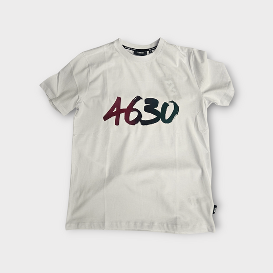 Herb × 3x3 Mash-Up WPG T-Shirt – dunkles Shirt mit auffälligem Mash-Up Print vorne