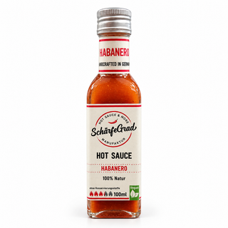 Hot Sauce Habanero – SchärfeGrad Manufaktur