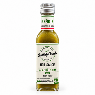 Hot Sauce Jalapeño & Lime – SchärfeGrad Manufaktur