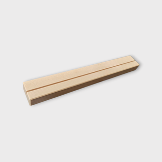 Kartenständer Holz 21 cm – Doppelhalter – Buche, Birke oder Schwarz – Für 2 Karten & Fotos