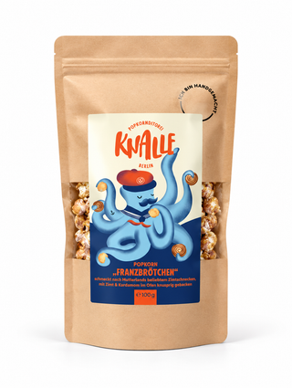Franzbrötchen Popcorn – Zimt & Kardamom, 100 g | Knalle
