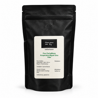 Kaffee Peru PachaMama Miguel Grau Filter – Three Years One Day