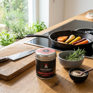 Pottmühle Bio Frittensalz – Pommessalz Gewürzsalz für Pommes & Kartoffelgerichte