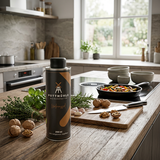 Pottmühle Bio Walnussöl kaltgepresst – Natives Walnussöl 250 ml