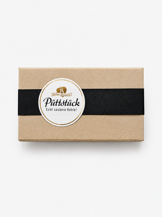 Püttstück Aktivkohleseife – Schwarz – 100 g
