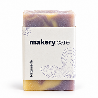 Naturseife Lavendel mit Alpaka – 120 g | Makery.Care