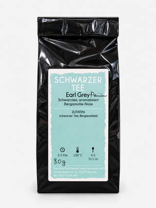 Earl Grey Premium – Schwarzer Tee mit natürlicher Bergamotte (80 g)
