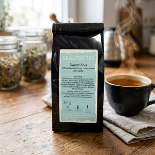 Tee-Marie Kräutertee Sweet Anis – Aromatische Kräuterteemischung mit Anis Note
