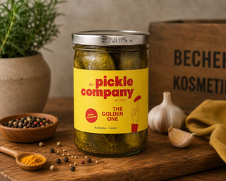The Golden One – Pickles mit goldenem Glow