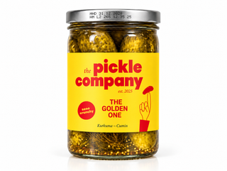 The Golden One – Pickles mit goldenem Glow