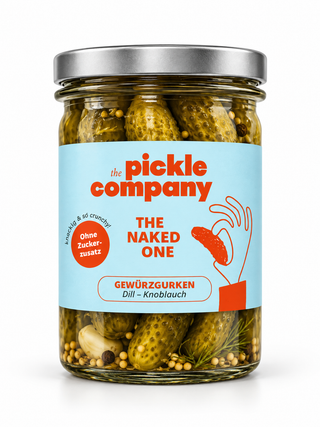 The Pickle Company – The Naked One Gewürzgurken Dill & Knoblauch