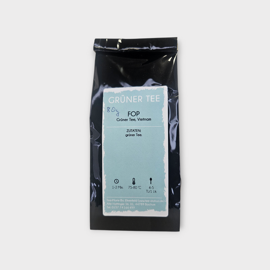 FOP – Grüner Tee aus Vietnam (80 g) image 0
