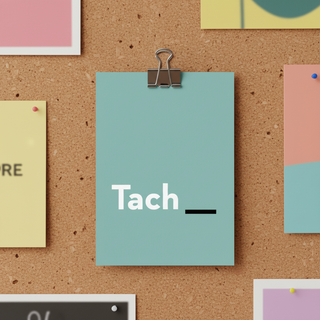 Postkarte Tach
