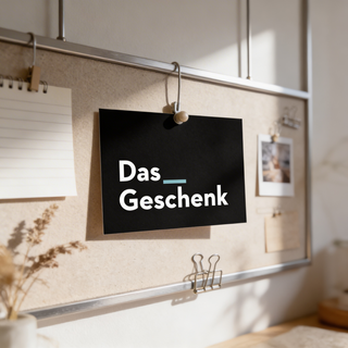 Postkarte Geschenk